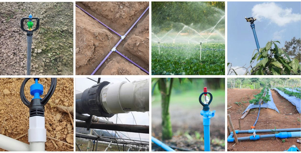 Applications Of Irrigation BSP Thread Pipes and Fittings