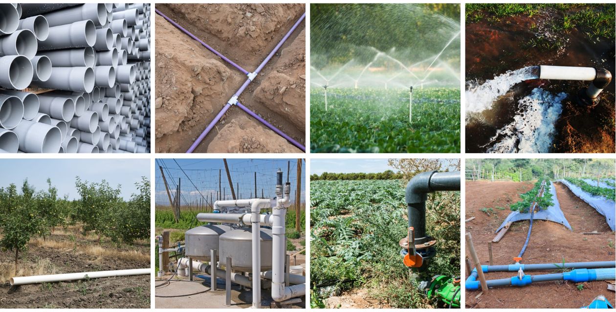 Applications Of Irrigation PVC Pipe and Fittings