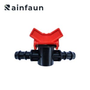 Equal Diameter Straight Drip Irrigation Mini Valve for PE Pipe