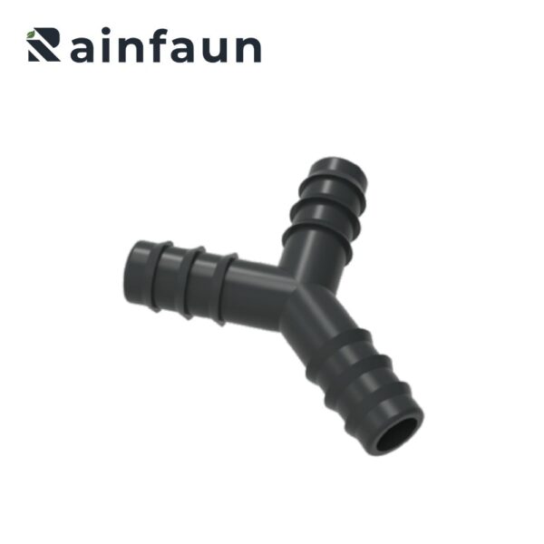 Y Type d'irrigation PE Pipe Barbed Tee