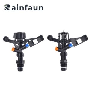 黑色自动旋转摇杆灌溉冲击洒水器 (3)