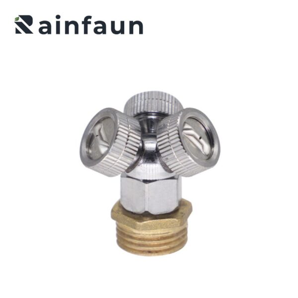 Copper Adjustable Atomizing Multi Head Nozzle (3)