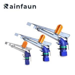 大きな水出力金属合金レインガン (1)