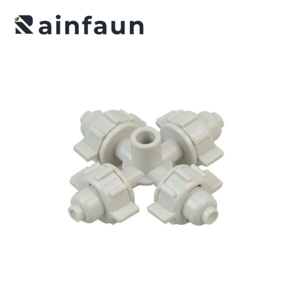 Plastic 360° Cross Atomizer Suspension Nozzle (1)