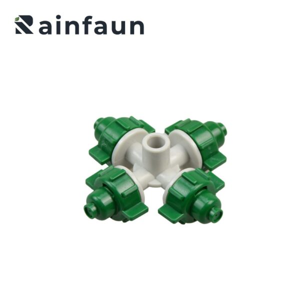 Plastic 360° Cross Atomizer Suspension Nozzle (2)