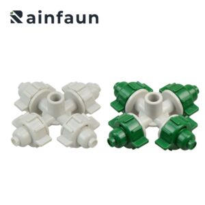 Plastic 360° Cross Atomizer Suspension Nozzle (3)