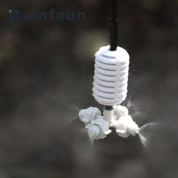 Plastic 360° Cross Atomizer Suspension Nozzle (4)