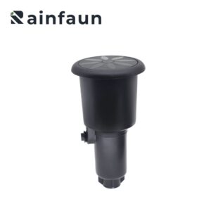 Plastic Black Adjustable Lawn Underground Pop Up Sprinkler (1)