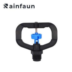 Plastic Black Garden Medium Distance Rotating Butterfly Sprinkler (1)