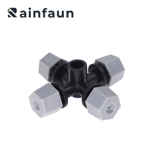 Plastic Cross Inverted Atomizing Nozzle (2)