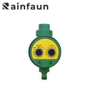 플라스틱 녹색 스마트 관개 워터 타이머