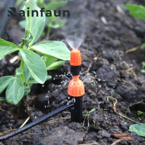 Plastic Orange Adjustable Nozzle (2)