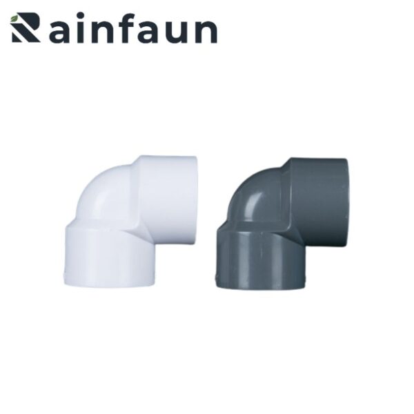PVC BSP doppio filo femminile 90 Gomito di laurea