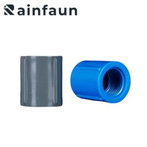 PVC BSP Double Female Thread Equal Coupling
