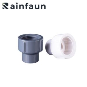 PVC BSP Double Female Thread Reducer Coupling