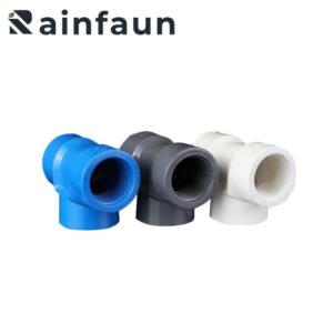 PVC BSP Equal Female Thread Tee