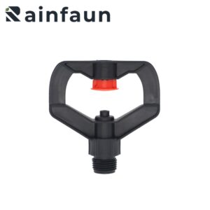 DN15 Plastic Black 360 Degree Rotating Butterfly Sprinkler
