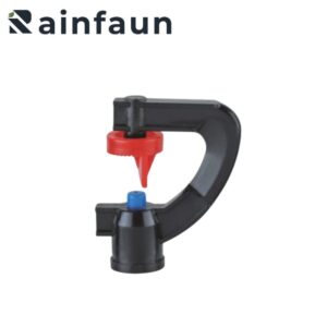 Plastic Black 180 Degree G Shaped Micro Sprinkler