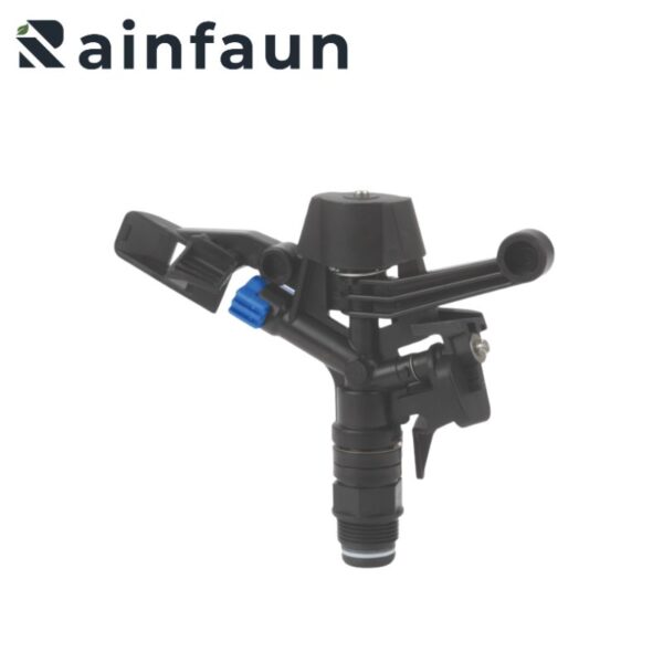 Plastic Black 34 Male Thread Impact Sprinkler