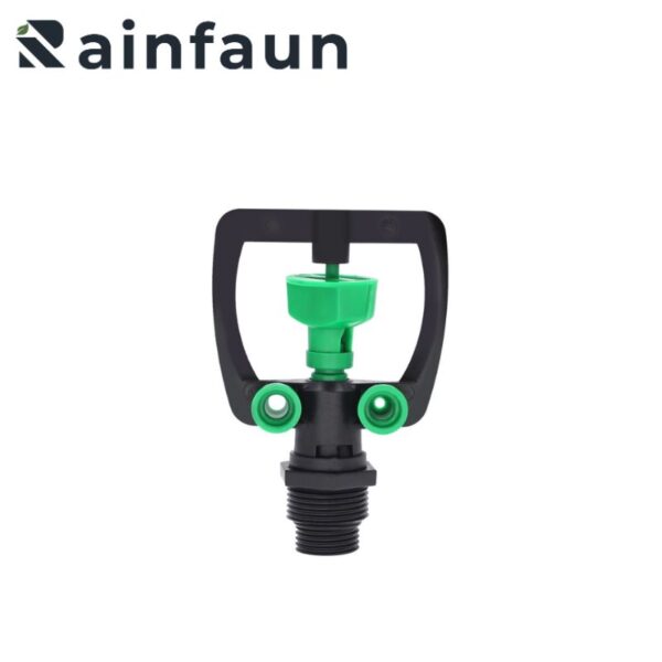 Sprinkler a farfalla a tre ugelli di plastica a tre ugelli