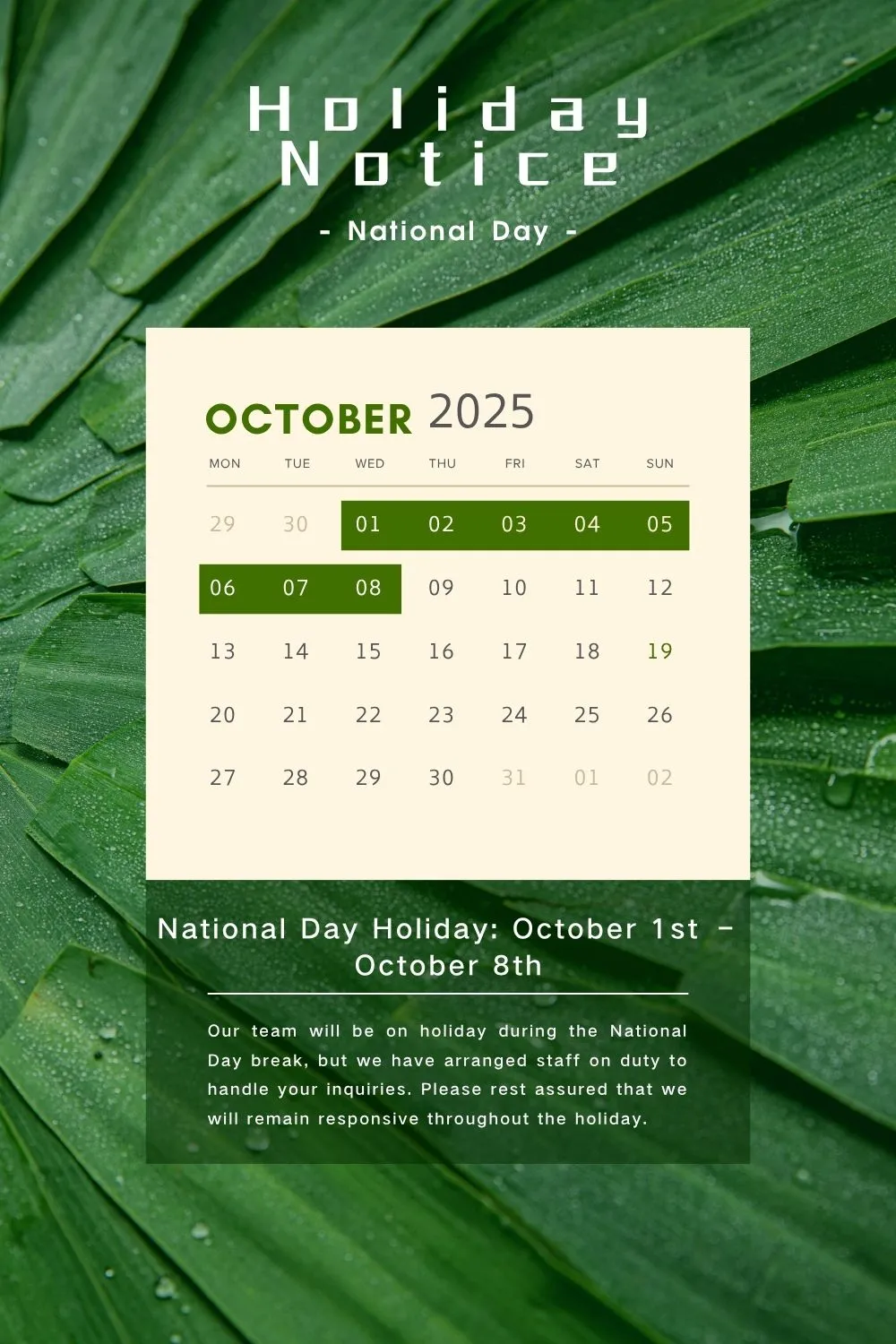 Notis Percutian Hari Kebangsaan(2)