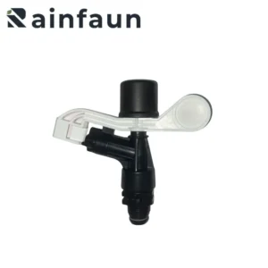 12 White Plastic Round Rocker Arm Sprinkler (1)