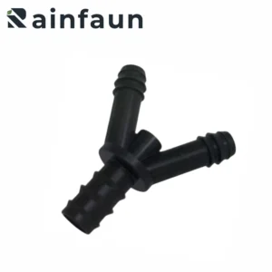 Irrigation ABS Y Type Barbed Tee