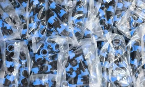 5 Pezzi Raccordo A T Per Tubo Da Irrigazione Maschio 1/2 Pollice 25mm Connettore Pagoda Impianto Microirrigazione