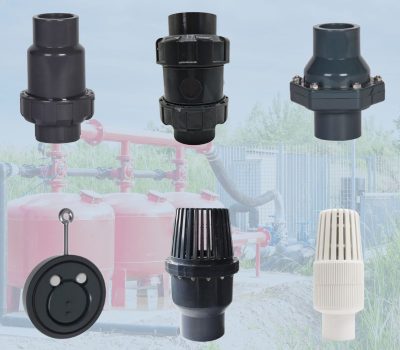 PVC脚阀 &检查阀s PVC Foot Valves & Check Valves