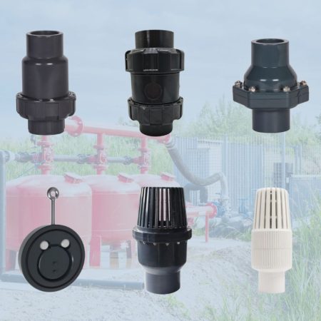 PVC脚阀 &检查阀s PVC Foot Valves & Check Valves
